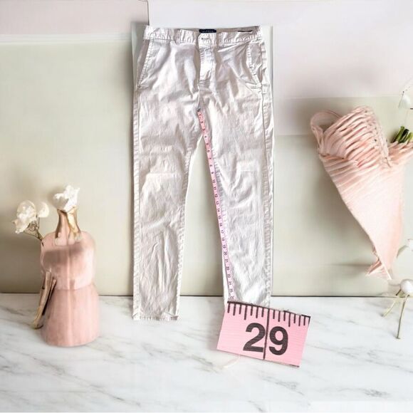 PacSun l Ladies Pants, Cream l 4 Pocket Design l 31x32 l VGUC - Picture 4 of 10